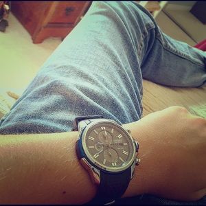 Men’s Citizen Eco-Drive Watch w/ sports band